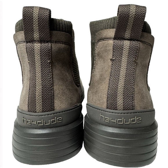 Hey Dude, Mens Size 13, Mahogany Brown,  Casual Ankle Pull On Boots - Picture 4 of 8